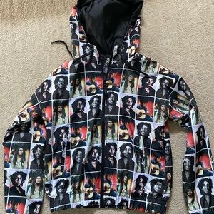 Vintage bob Marley windbreaker